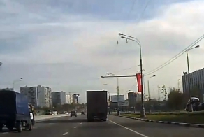 Фура скрылась с места ДТП