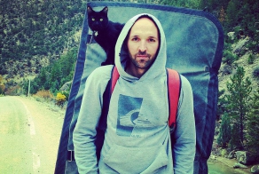 Кот лучший друг альпиниста.