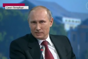 Путин ответил на вопрос о партнерстве с Порошенко.