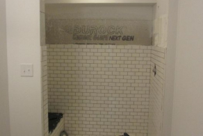 Пиксельные "Звездные войны" в ванной комнате