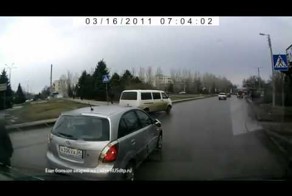 Суровый водитель маршрутки