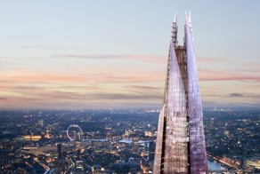 Лондон с высоты небоскреба The Shard