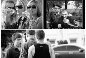Прохожие и шпана