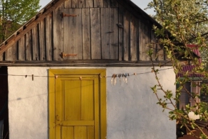 Хохломская роспись бани