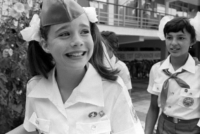 Американская школьница в "Артеке"