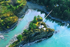 Храм на острове Патмос: до и после паводка