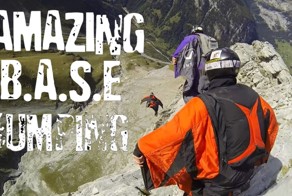 Amazing B.A.S.E. Jumping