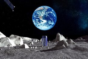 Первый рекламный биллборд на Луне