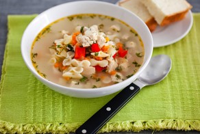 Куриный суп с лимоном в мультиварке