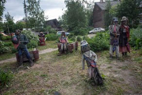 Народное дворовое творчество на улице Петрозаводска