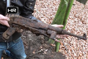 Раскопки на местах боев фронтов второй мировой войны