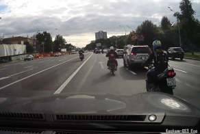 Обидчивый мотоциклист