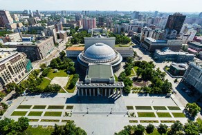 Новосибирск с вертолёта — большая виртуальная 3D экскурсия