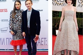 Модные дизайнерские платья. У нас и у них.