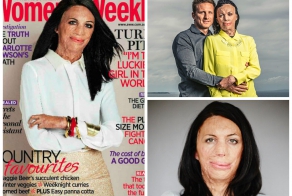 Женщина выжившая после лесного пожара на обложке журнала