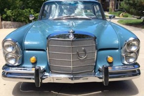 Найдено на eBay. 1965 Mercedes Benz 220 SE Coupe