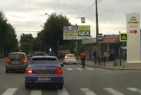 Слепой велосипедист