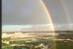 Двойная радуга )