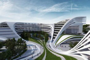 Космическая архитектура Заха Хадид