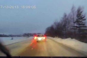 Погоня ДПС!!! Водитель от Бога...