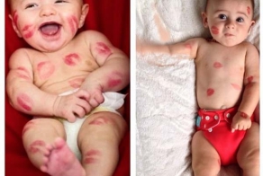 Смешные попытки родителей повторить милые фотографии,со своими детьми
