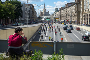 Велопарад в Москве