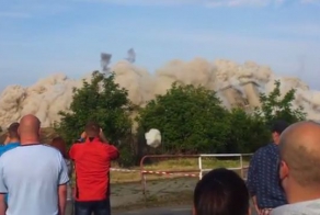 Увернулся от кирпича