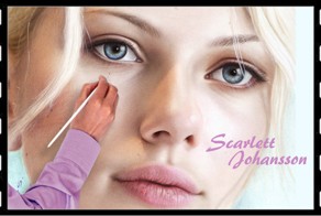 портрет немецкого художника Stefan Pabst маслом (fotorealism)