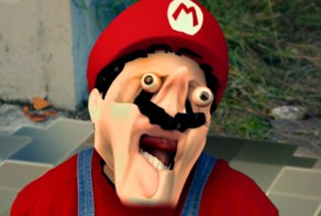 Породия на баги в играх от Corridor Digital))