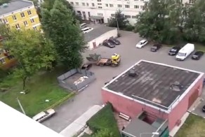 Проучил водителя