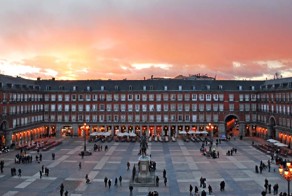 Самая посещаемая площадь Мадрида!