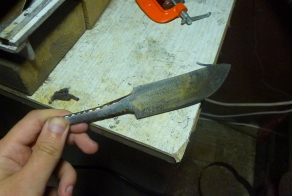 Нож и ножны своими руками 