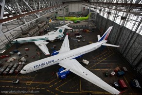 Аэропорт с точки зрения самолета