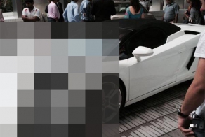 В Индии сотрудник отеля разбил Lamborghini клиента