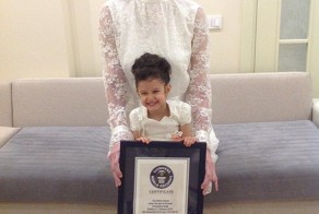 Самая высокая девочка в мире