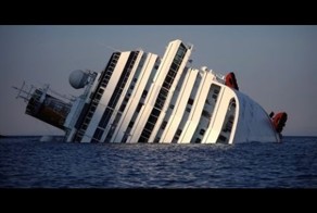 Подъем круизного лайнера Costa Concordia на воду