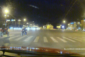 ДТП с двумя мотоциклистами