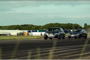 Самые быстрые универсалы в мире- Audi RS 6 vs Mercedes-Benz CLS 63 AMG
