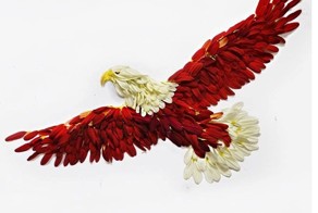 Искусство из лепестков