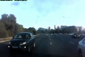 Попытка автоподставы на МКАД