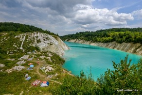 Белорусские Мальдивы: как меловые карьеры превратились в любимое место