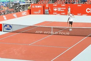 Забавный финал теннисного поединка