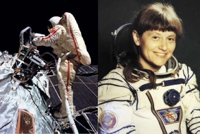 Первая в открытом космосе