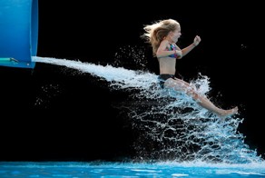 Высокоскоростная фотосъёмка в аквапарке