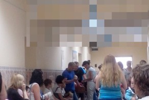 В детской поликлинике г. ульяновск, установили "кондиционеры"