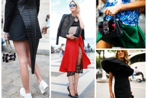 Уличный стиль на Парижской неделе Haute Couture Fall 2014