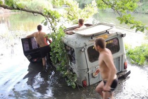 Съездили мужики на речку отдохнуть