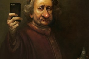 Сэлфи в старинном духе...