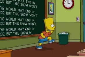 Что Барт Симпсон писал на доске