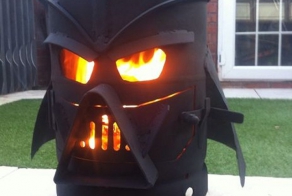 Оригинальная дровяная печка Darth Vader